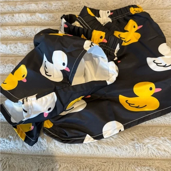 Duck Print Athletic Shorts-Size small - Picture 6 of 6